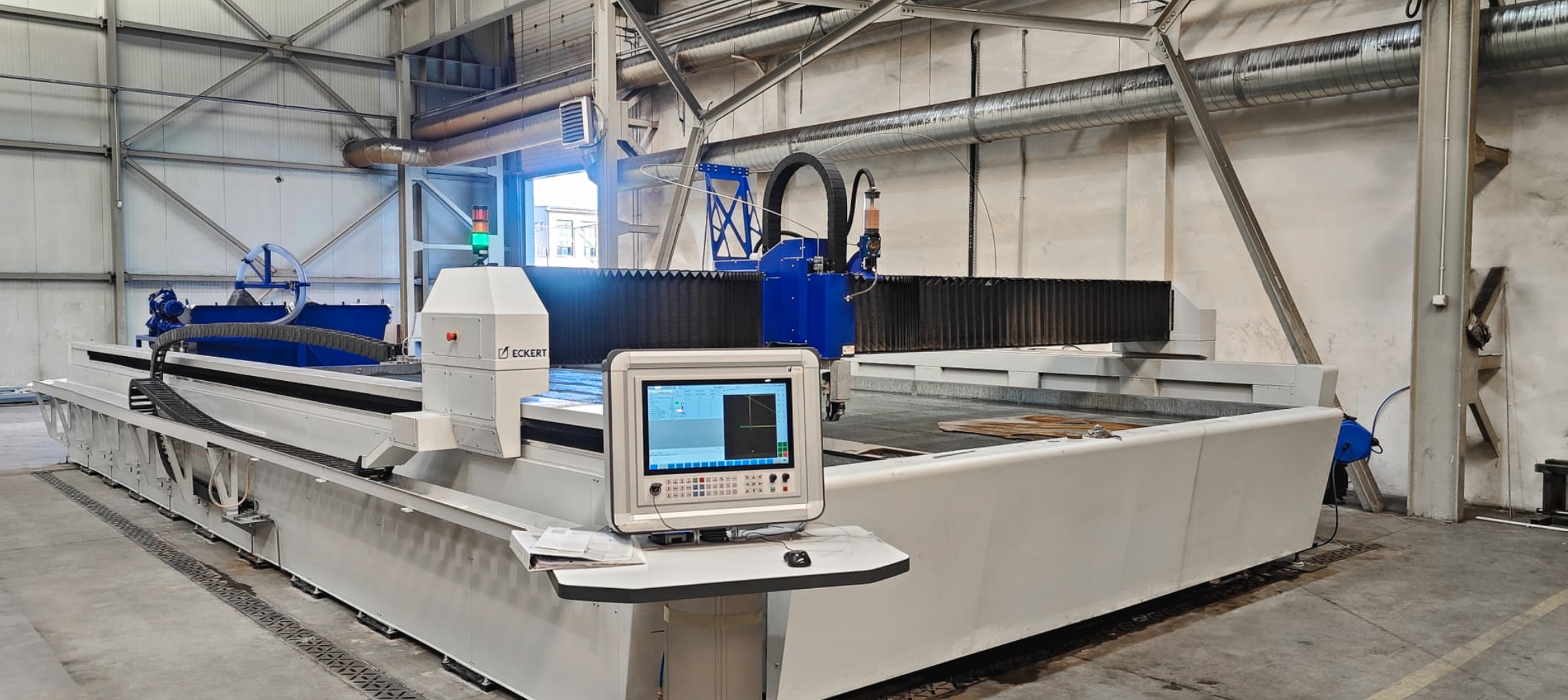 Wasserstrahl-Schneidanlage Eckert OPAL Waterjet