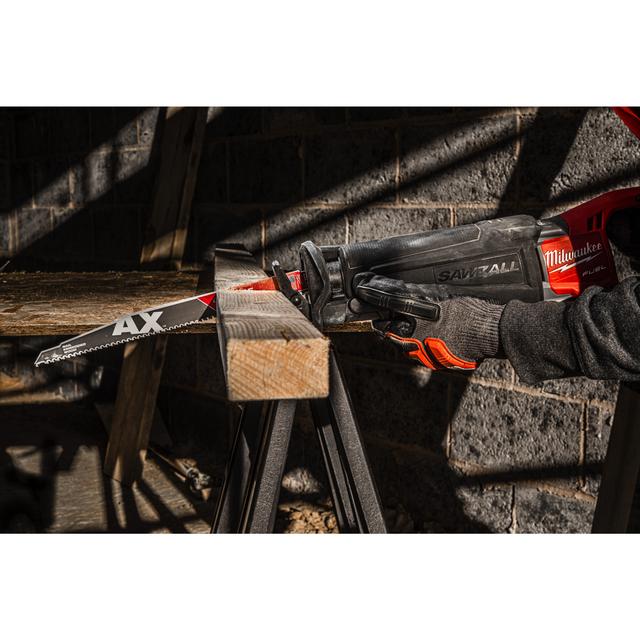 Milwaukee Säbelsägeblatt Demontage THE AX HM-bestückt 5er Pack 230 x 5 mm (5 TPI)