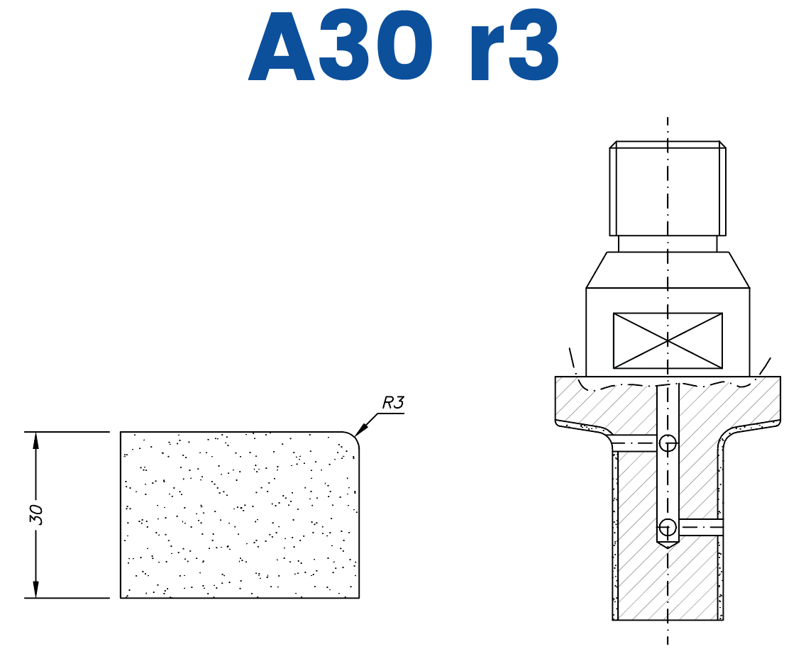 CNC-Profilfräser | EHS Kit | Line 20 | A30 r3 | P6 | Longlife+