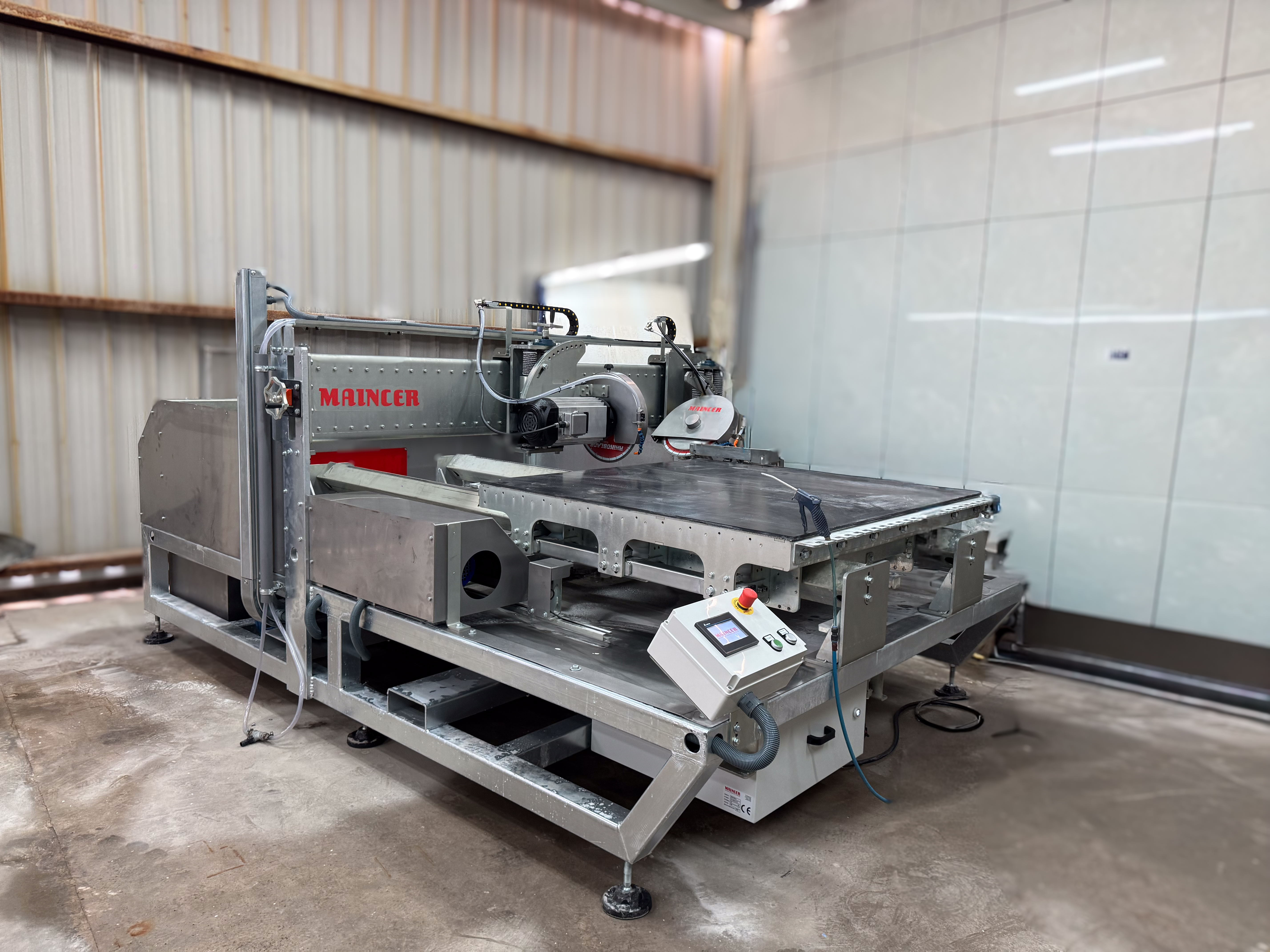 Maincer Stufen Zuschnitt- und Gehrungsmaschine MCM 1200/2AM