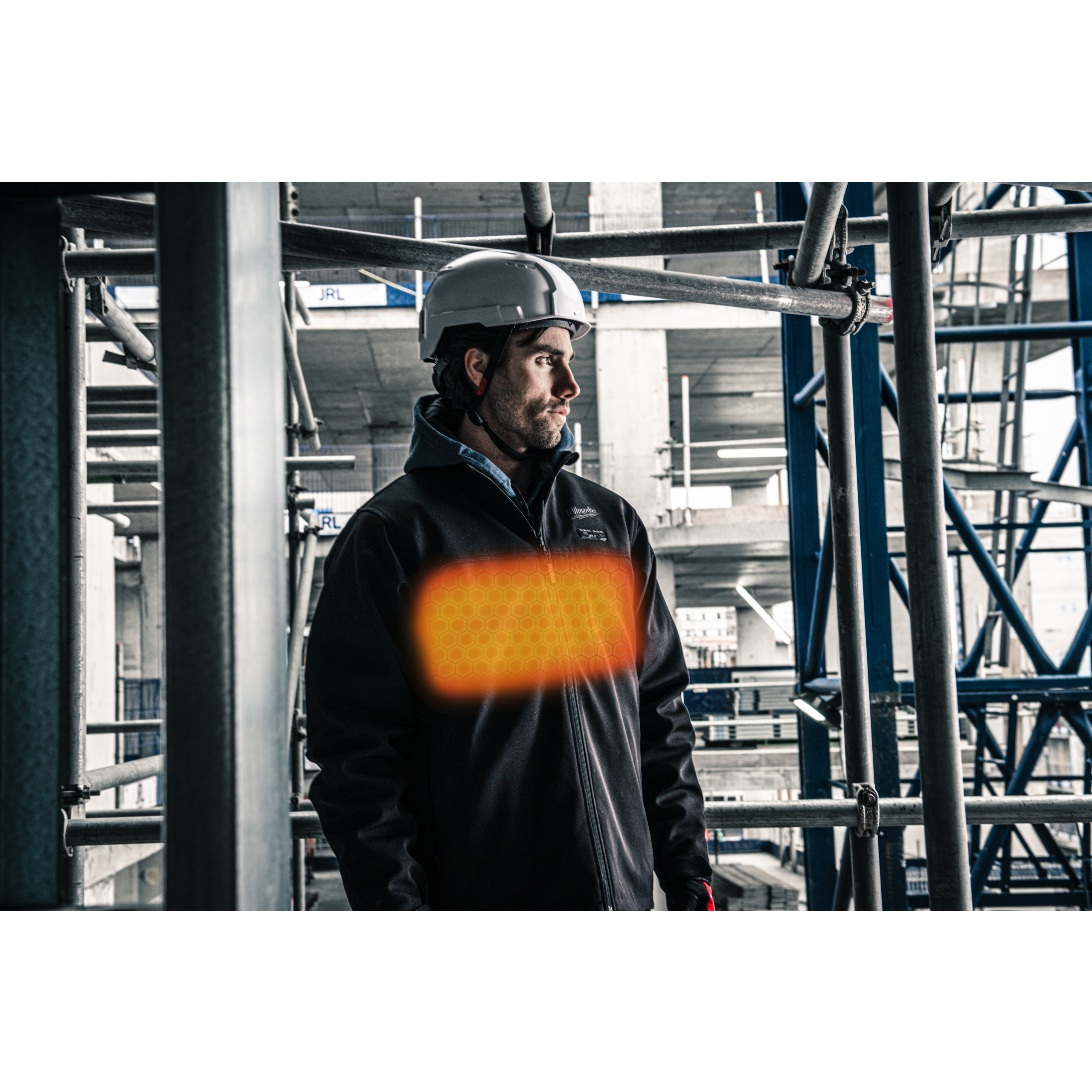 Milwaukee M12 HJBL6-0 (M) 12 V Akku-Heiz-Jacke Herren schwarz, ohne Akku u. Ladegerät