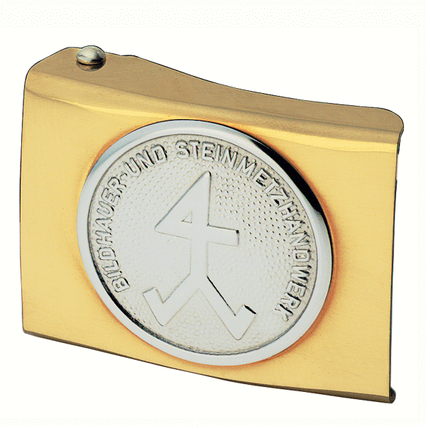 FHB ARVED Koppelschloss Gold Steinmetz/Bildhauer gold OSI