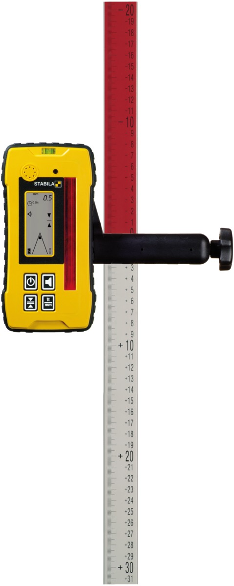 STABILA Empfänger REC 300 Digital, Receiver für Rotationslaser mit roten Laserstrahlen, Referenzabweichung in mm