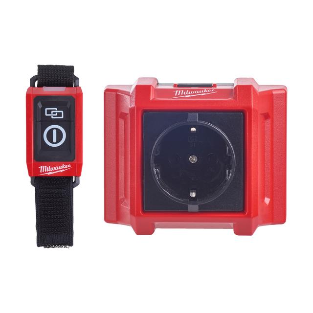 Milwaukee RCS Funksteckdose mit Fernbedienung