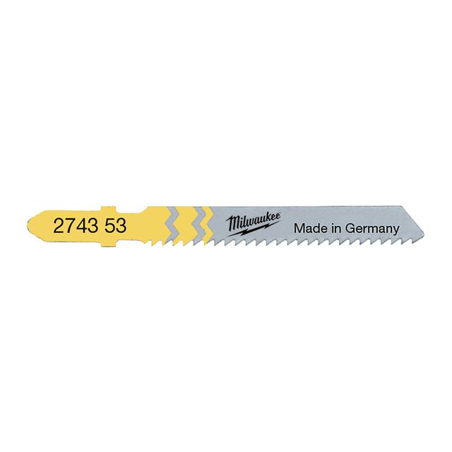 Milwaukee Stichsägeblatt Holz und Kunststoff 50 x 2 mm T119B