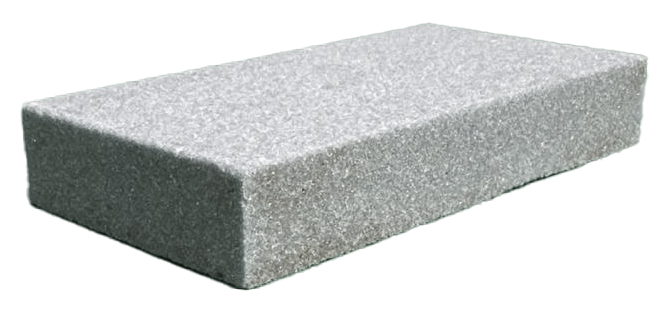 Schärfstein 312x260x30 mm, Kante