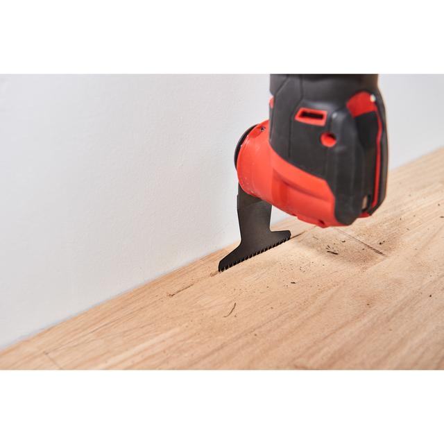 Milwaukee Multitool Starlock Tauchsägeblatt für Schnitte in Holz 65 x 42 mm mit Japanverzahnung