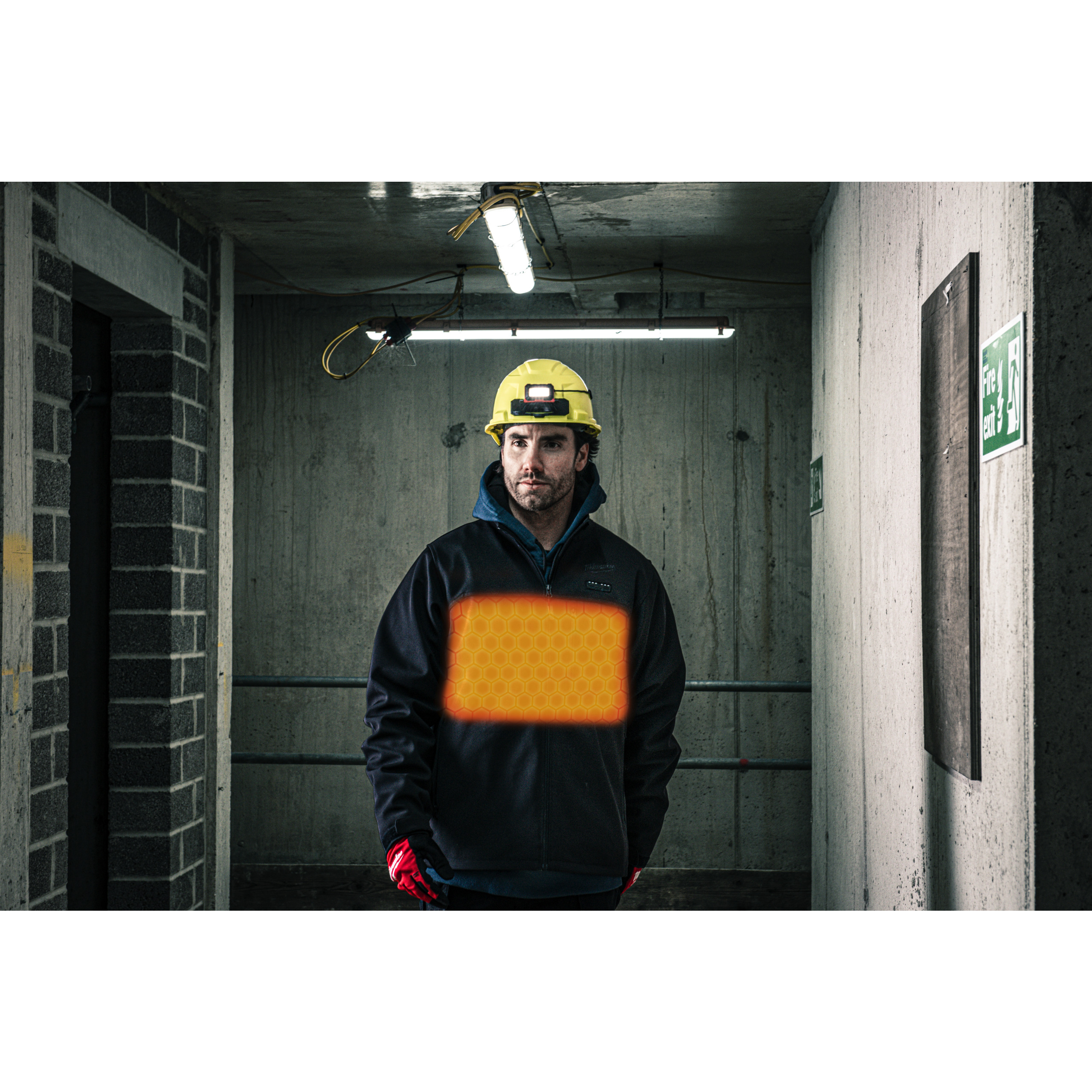 Milwaukee M12 HJBL6-0 (M) 12 V Akku-Heiz-Jacke Herren schwarz, ohne Akku u. Ladegerät