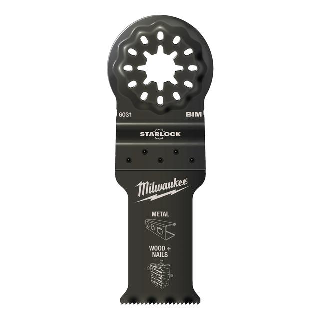 Milwaukee Multitool Starlock Bi-Metall Tauchsägeblatt Multimaterial 28 x 47 mm