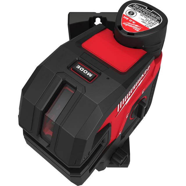 Milwaukee M12CLL4P-301C M12 Akku-Kreuzlinienlaser