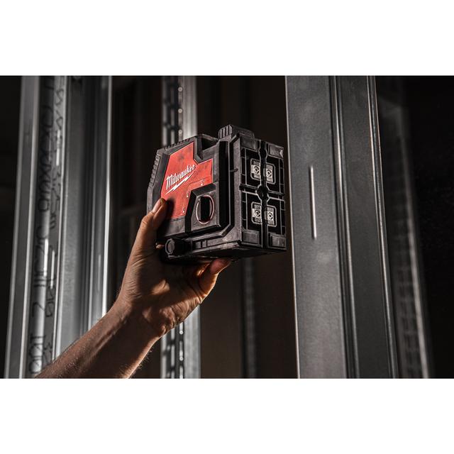 Milwaukee L4CLLP-301C Kreuzlinienlaser mit Lotfunktion