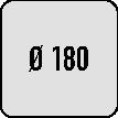Durchmesser 180 mm