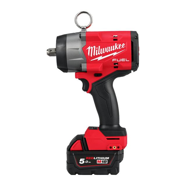 Milwaukee M18FHIW2P12-502X M18 FUEL 1/2"-Akku-Schlagschrauber Vierkant mit PIN