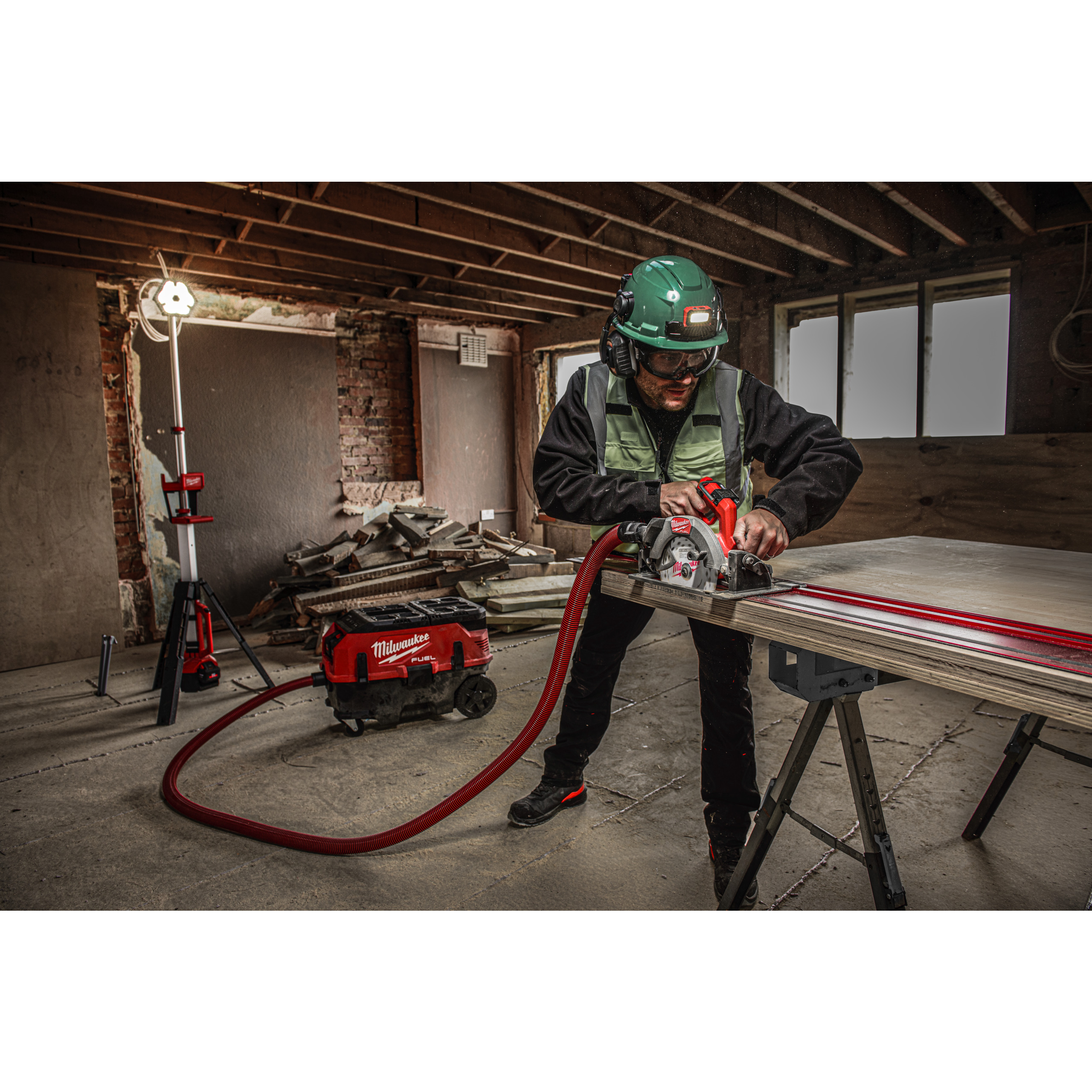 Milwaukee M18FCSO190GR M18 FUEL™ ONE-KEY™ Akku-Kreissäge 190 mm