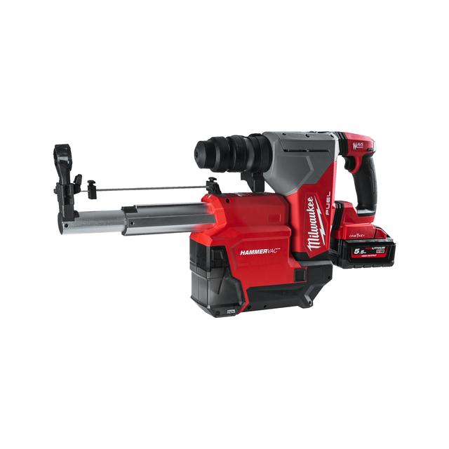 Milwaukee M18ONEFHPXDEL-552C M18 ONE KEY Akku-Kombihammer + Staubabsaugung
