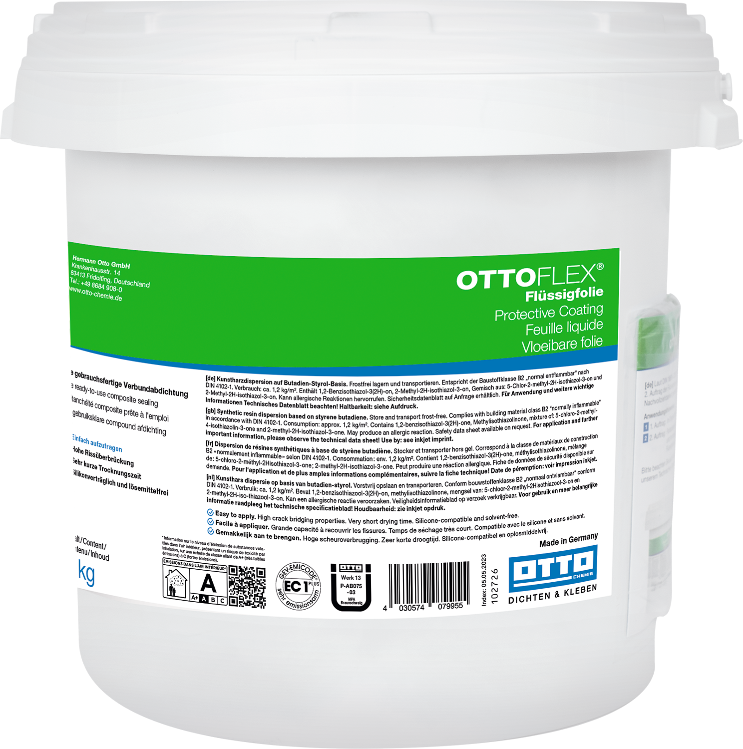 OTTO-CHEMIE OTTOFLEX FARBPASTE FÜR FLÜSSIGFOLIE