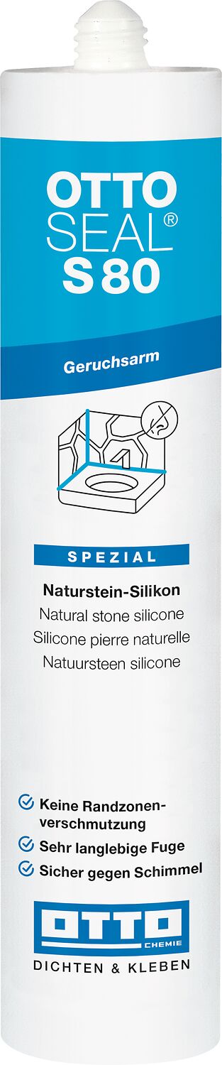 OTTO-CHEMIE OTTOSEAL S 80 geruchsarmes Naturstein-Silikon