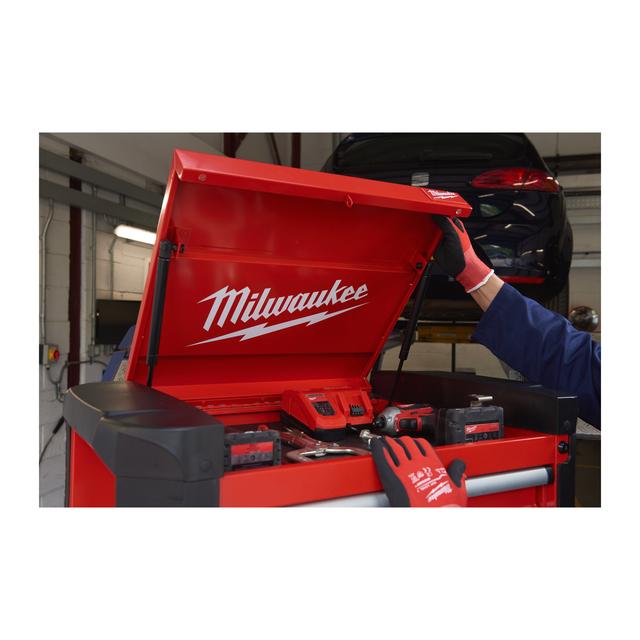 Milwaukee TOOLGUARD Werkstattwagen 78 cm / 30" rot mit 7 Schubladen