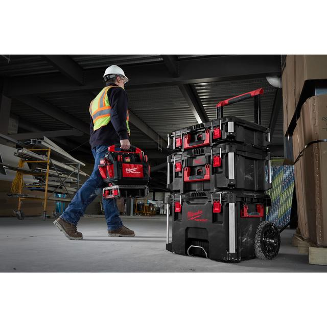 Milwaukee PACKOUT Starter-Set 1    3-teilig PACKOUT Trolley-Koffer, Koffer groß u. Koffer