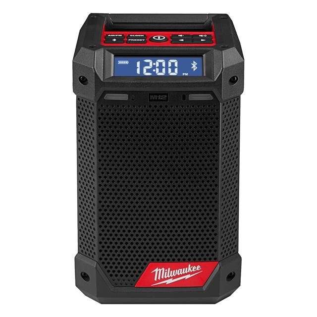 Milwaukee M12RCDAB+-0  M12 Netz-/Akku-Radio mit Ladefunktion