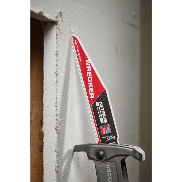 Milwaukee Säbelsägeblatt THE WRECKER NITRUS HM-bestückt 5er Pack 150 x 4,2 mm (6 TPI)