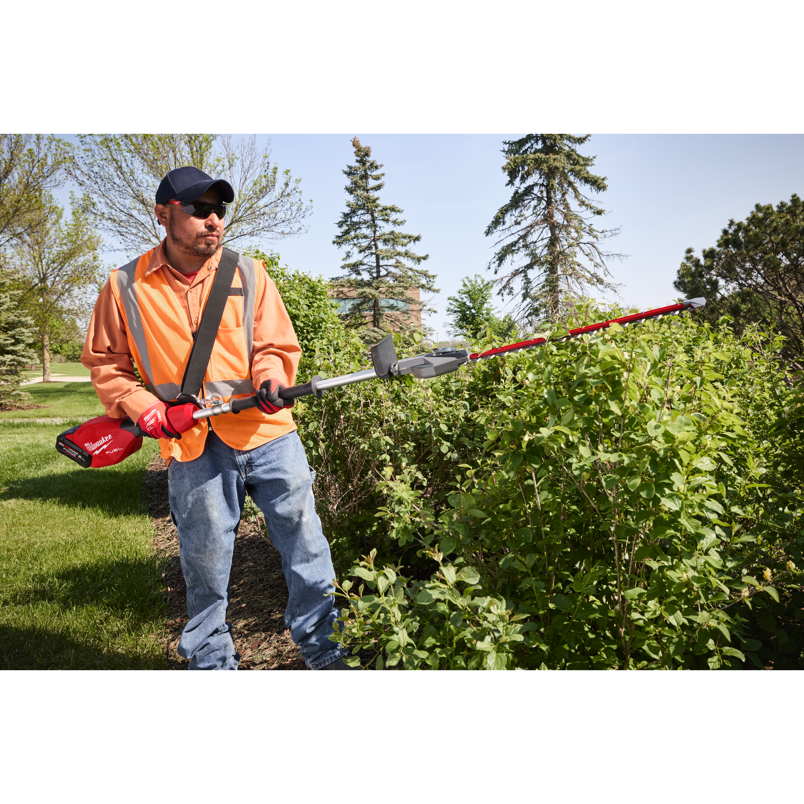 Milwaukee M18FHETSP-0 M18 FUEL™ Akku-Stabheckenschere 180 cm