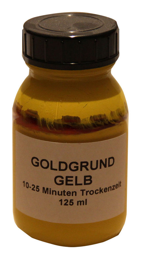 Goldgrund gelb 125 ml rapid 10-25 min