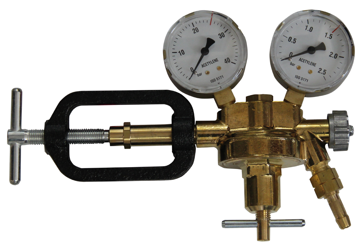 Flammstrahlgerät | Druckminderer Acetylen